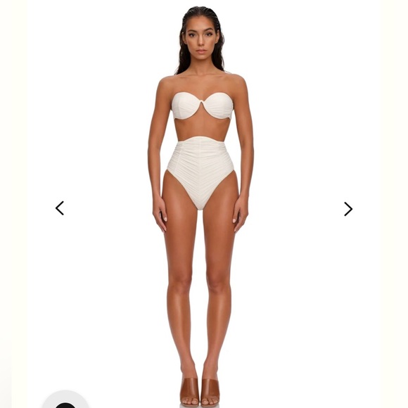 ANDREA IYAMAH CAPA MESH BIKINI TOP | 40% OFF & FREE Shipping - Picture 5 of 9